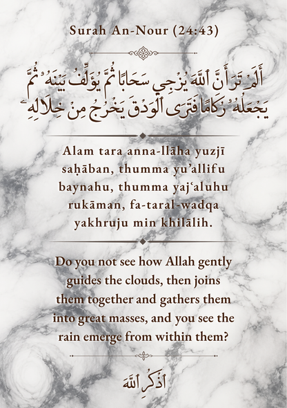 COUNTING CLOUDS