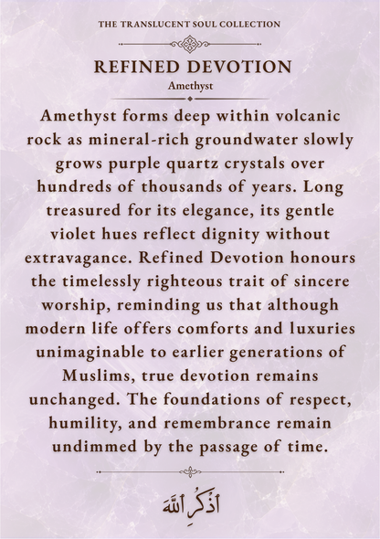 REFINED DEVOTION